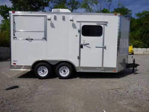 Concession Trailer 8.5&#039;x14&#039; White - Vending Food Catering Event