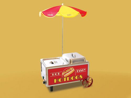 Benchmark USA 60072 Mini Cart Hotdog Steamer 21”W x 13”D x 15”H