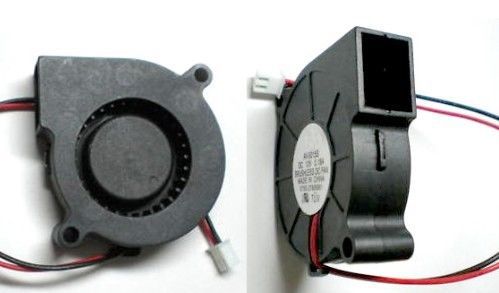 10 pcs dc 12v fans 50mm x 15mm turbine brushless cooling blower fan 5015s for sale