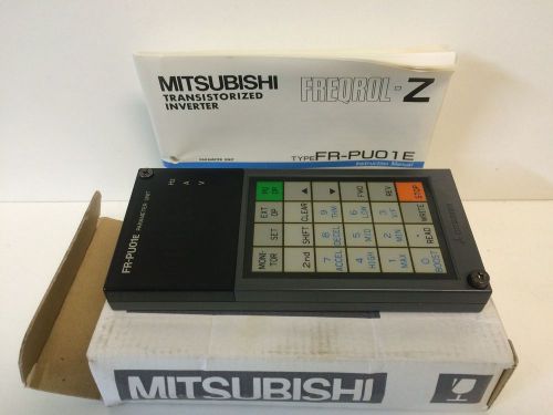 UNUSED NEW MITSUBIHSI 24 KEY PROGRAMMING KEYPAD PARAMETER UNIT FR-PU01E