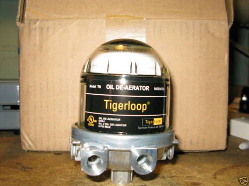 Tigerloop, oil de-aerator, model TN, UL Listed  69R4