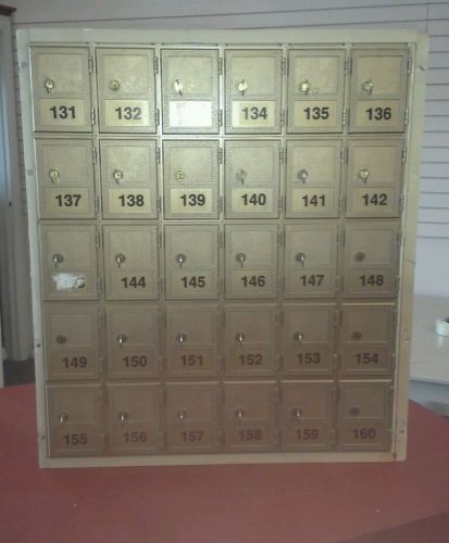 30 Locker P.O. Box