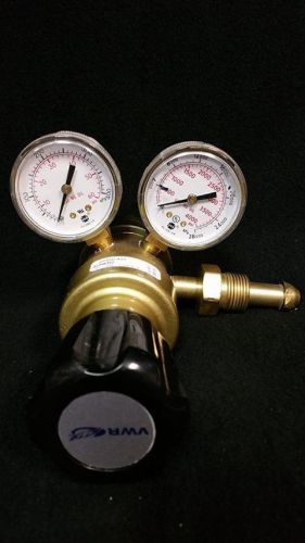 VWR Gas Regulator 55850-422 Ar/He/N2 50 PSI CGAE-4 Max 3000 PSIG