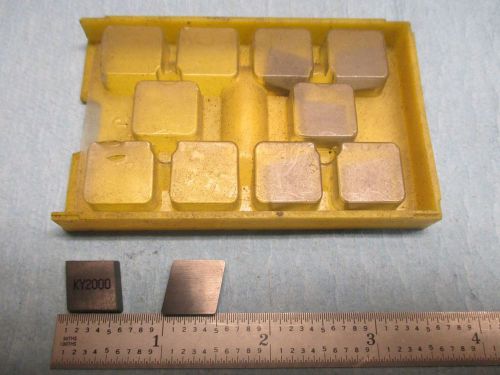 7PCS NEW KENNAMETAL KYON SPG 422 KY2000 CERAMIC INSERT INDUSTRIAL TOOLING SHOP