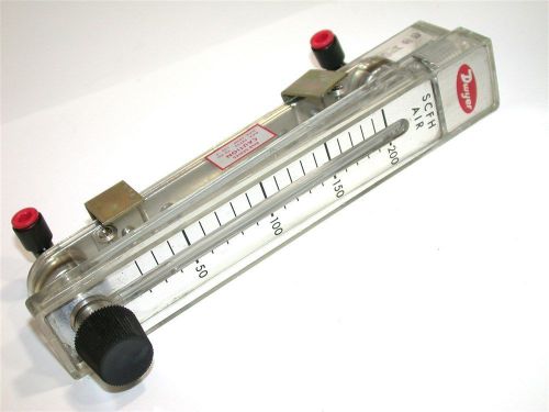 DWYER RATE-MASTER AIR FLOWMETER 20 - 200 SCFH RMB-54-SSV