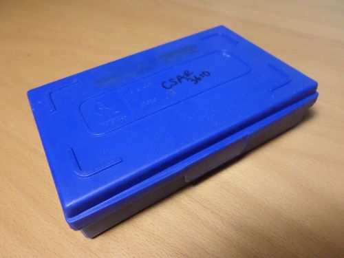 HEATHROW SCIENTIFIC Blue Polypropylene 25-Place Economy Microscope Slide Box