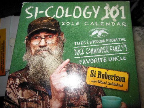 SI-COLOGY **  2015 **  BOXED DECK CALENDAR **  DUCK DYNASTY- SI