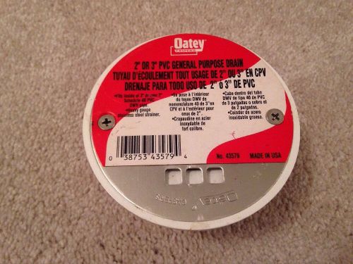 Oatey 2&#034;x 3&#034; PVC General Purpose Drain No. 43579