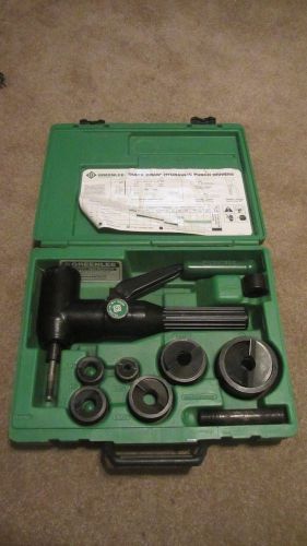 GREENLEE 7906SB QUICK DRAW 90™ HYDRAULIC PUNCH DRIVER!!