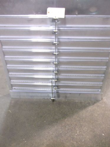 Dayton combo louver damper, adj. 41-1/2 in., aluminum, 5nkj0 for sale