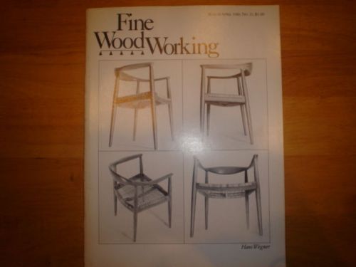 VINTAGE FINE WOODWORKING MAGAZINE TAUNTON PRESS ISSUE No21 MAR APR 1980