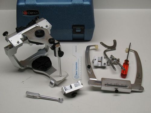 DENAR MARK I I SEMI ADJUSTABLE DENTAL ARTICULATOR WITH SLIDEMATIC FACEBOW