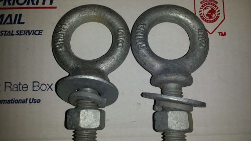 5/8&#039; galvanized machine lifting eye-bolt for sale