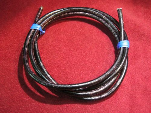 SRML Black 14 AWG 80&#034; inch FIBER GLASS BRAID APPLIANCE HI TEMP WIRE Stage light