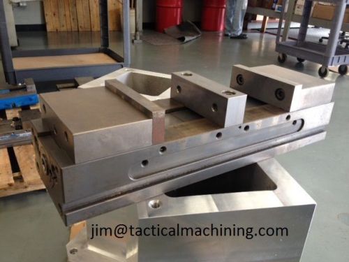 Teco toolex 4&#034; double cnc milling vice excellent condition for sale