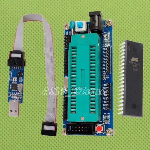 ATMEGA16L-8PU Professional System Development Board USBasp Programmer