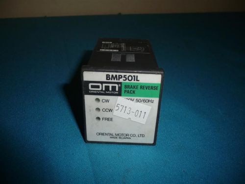 Oriental motor bmp5o1l bmp501l brake reverse pack for sale