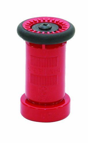 AMT Pump C332-90 Red Lexan Fire Hose Nozzle  1&#034;