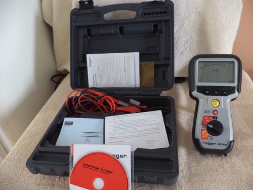 Megger MIT400 250/500/1000 V CAT IV Insulation &amp; Continuity Tester