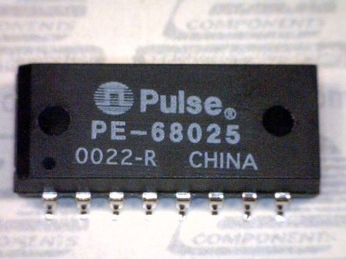 3-pcs telecom transformer 1:1 1500vrms -6db surface mount pe-68025 68025 pe68025 for sale