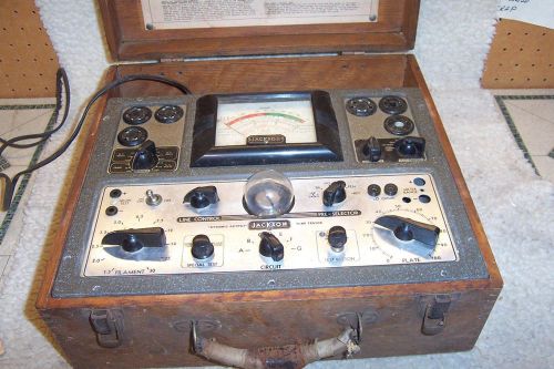 JACKSON TUBE TESTER MODEL 635