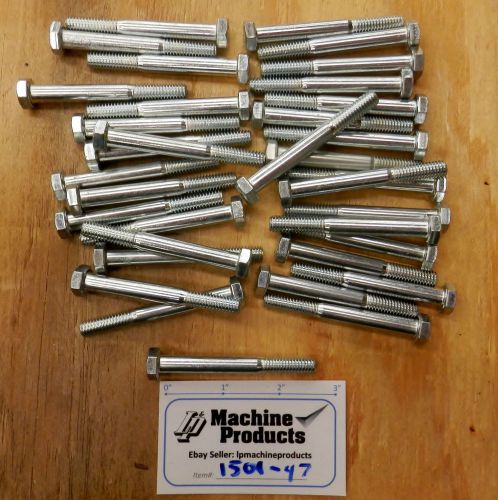 Hex Head 5/16-18 x 2-3/4 - Lot of 35 Bolts