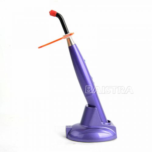 Dental LED Curing Light Lamp Light Intensity 5W>=1200mw/cm^2 Plastic Handle Purple