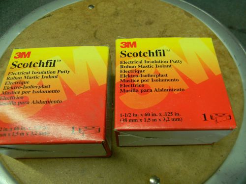 SCOTCHFIL ELECTRICAL INSULATION PUTTY  (LOT OF 2)