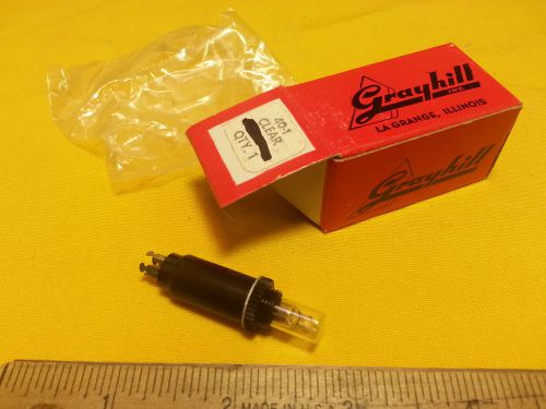 2 - GrayHill Clear Pilot Lamps MPN 40-1