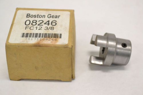 NEW BOSTON GEAR 08246 FC12 COUPLING ASSEMBLY JAW 3/8 IN HUB B266209