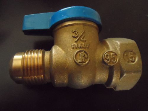 LEGEND 5/8 GAS VALVE SAFETY SHUT OFF 5/8&#034;FL X 3/4&#034;FIP