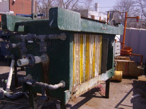 Used Filter Press! Durco Model E26481 8 CU. FT. 800MM Press