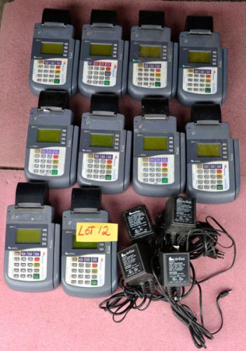 10 VeriFone Omni 3200 Credit Card Terminal Readers.