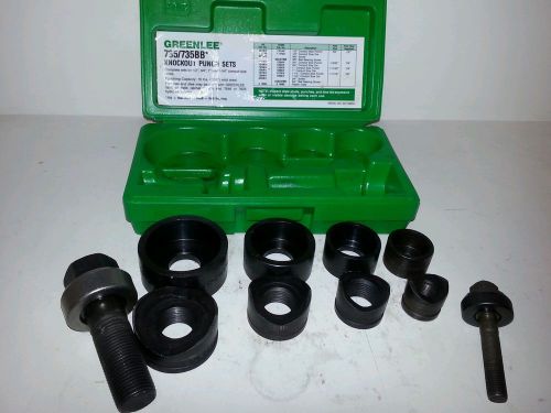 Greenlee 735/735BB Knockout Punch Set