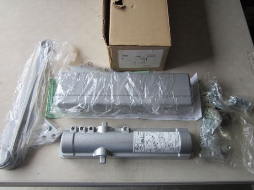 Sargent / assa abloy 1431 heavy duty cps door closer en aluminum finish new for sale