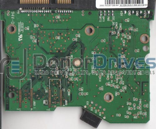 WD2000JD-22HBC0, 2061-701267-200 AH, WD SATA 3.5 PCB + Service