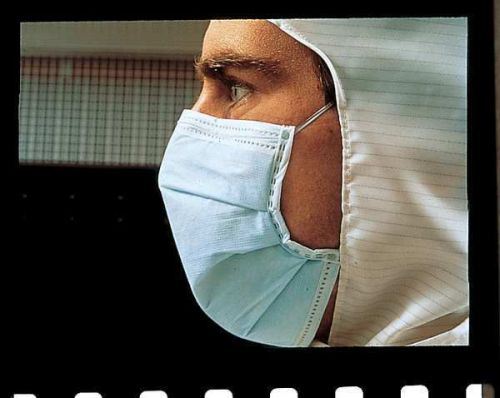 Berkshire bm.1.12 cleanroom mask, blue, pk 50 for sale