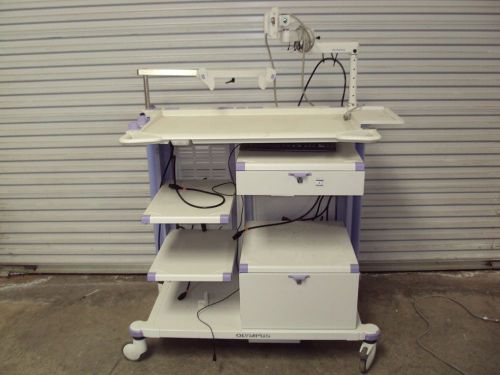 Olympus WM-DP1 Keymed Mobile Workstation Cart Endoscopy Endoscope