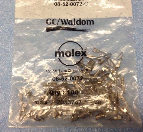 MOLEX 08-52-0072 CONTACT, SOCKET, 24-18AWG, CRIMP