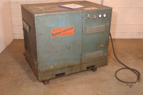 KELLOGG AMERICAN KRS-20 ROTARY SCREW AIR COMPRESSOR