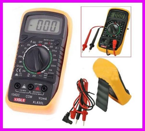 DIGITAL MULTIMETER LCD MEsGERAT VOLTMETER AC DC