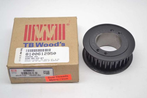 NEW TB WOODS W288M22-QT 28 TEETH TIMING PULLEY 2-1/2 IN SPROCKET B375014