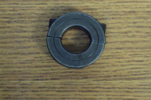 New Single Split Shaft Collar 1 1/4&#034; Bore X 1 5/8&#034; OD Black Oxide Finish