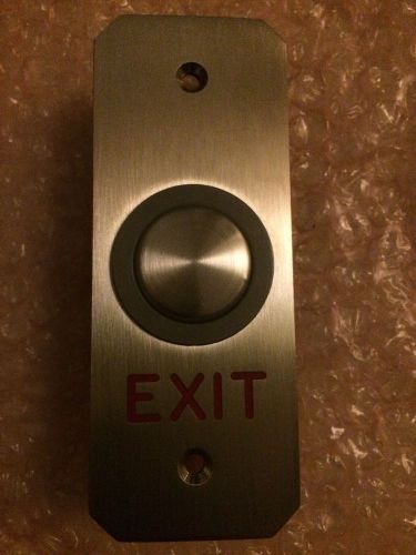 ESSEX - PIEZOELECTRIC NARROW FACE EXIT BUTTON PEBSSN1