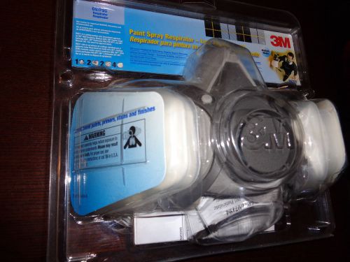 3M PAINT SPRAY RESPIRATOR MASK VAPORS SOLVENTS R6211