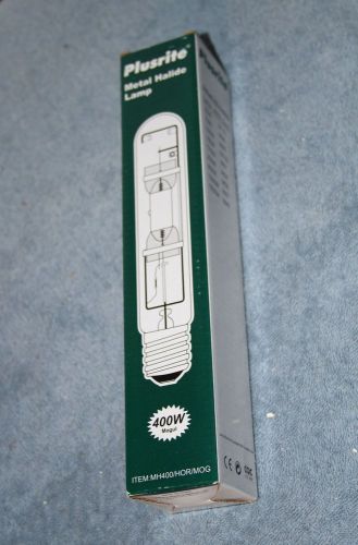 NEW!  PLUSRITE 400W Metal Halide Lamp T15 MH400/HOR/MOG