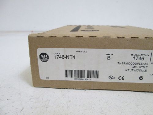 ALLEN BRADLEY 1746-NT4 SER. B (REMANUFACTURED) *NEW IN BOX*