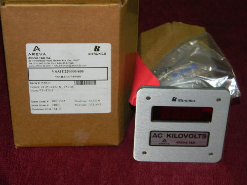 NEW Bitronics Phase LED Volt Meter VSAIE2 Voltmeter