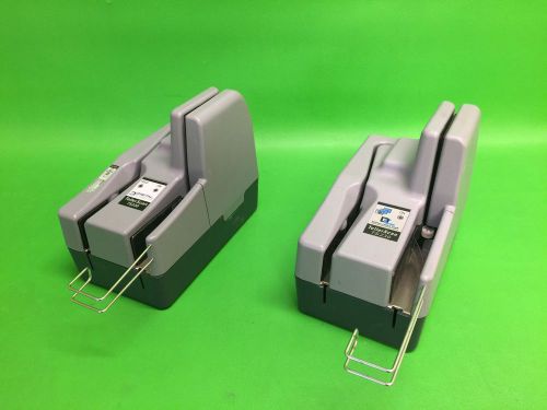 *LOT of 2* Digital Check TellerScan230 Check Scanner TS230 65DPM