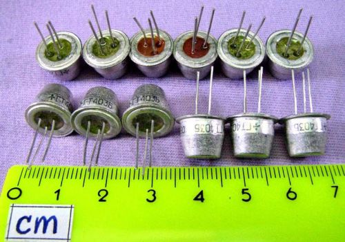 Germanium pnp Transistors GT403B. Lot of 12